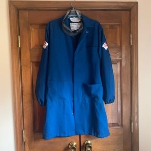 Lab coat and goggles for chemistry labs